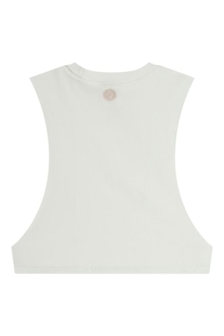 Crop-top Urban Cut Tank Ecru