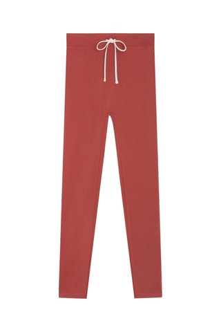 Pantalon Kid Leggings Rouge brique