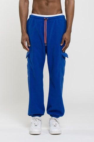 Jogging Polaire Wide P - Bleu cobalt