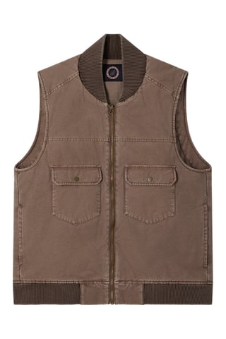 Veste Gilet Army - Taupe