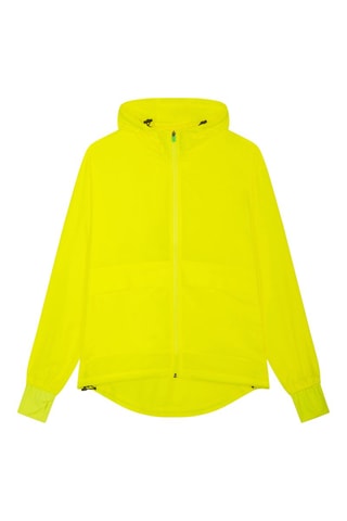 Coupe-vent à capuche Twister Neon - Jaune