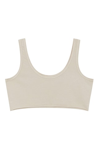 Brassière Urban Cut Crop Beige