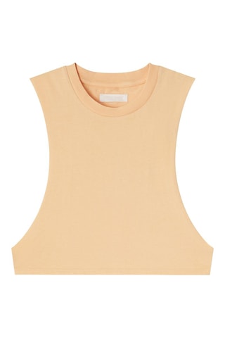 Crop-top Urban Cut Tank Pêche
