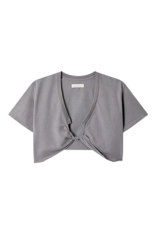 Crop-top Urban Node Cr Gris