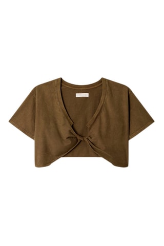 Crop-top Urban Node Cr Kaki