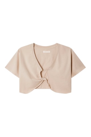 Crop-top Urban Node Cr Beige