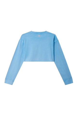 T-shirt court Urban Cropped Ciel