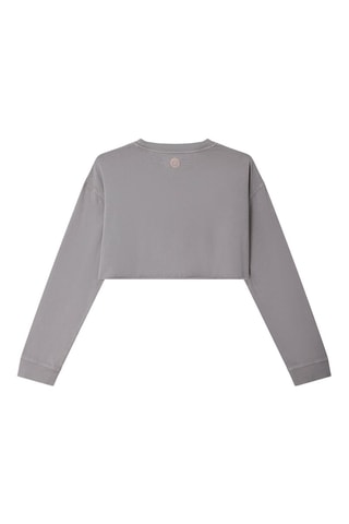 T-shirt court Urban Cropped Gris