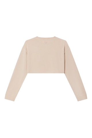 T-shirt court Urban Cropped Beige