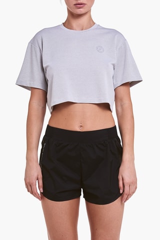 T-shirt court Kicks 84 Gris clair