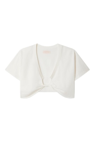 Crop-top Urban Node Cr Blanc