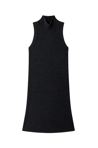 Robe Funnel Dress Anthracite