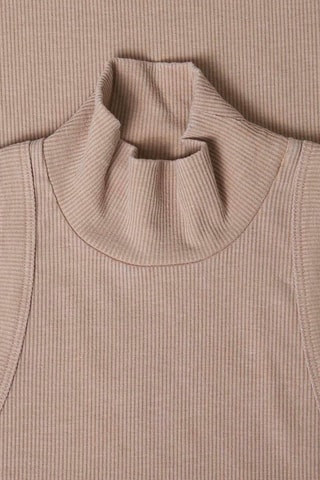 Robe Funnel Dress Camel