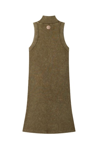 Robe Funnel Dress Kaki