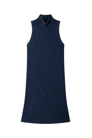 Robe Funnel Dress Bleu marine