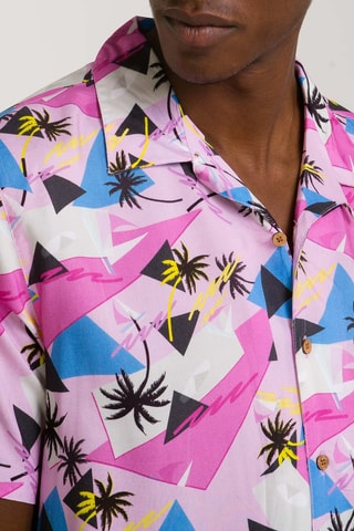 Chemise Aloha Shirt - Mauve