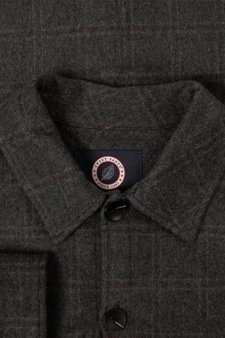 Surchemise en laine Wool Overpenny - Anthracite chiné