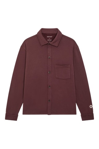 Surchemise en coton biologique Hearth Shirt - Bordeaux