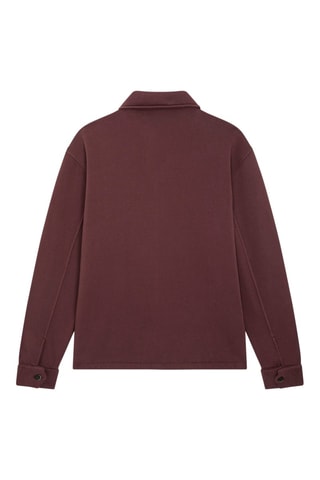 Surchemise en coton biologique Hearth Shirt - Bordeaux