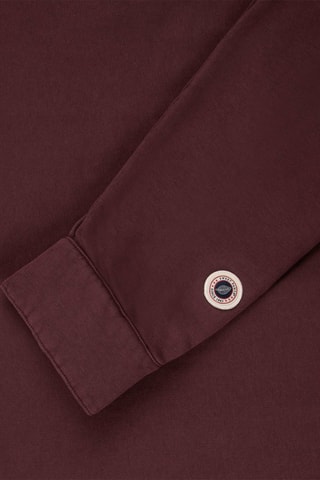 Surchemise en coton biologique Hearth Shirt - Bordeaux