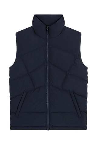 Doudoune sans manches Pufferless - Bleu marine