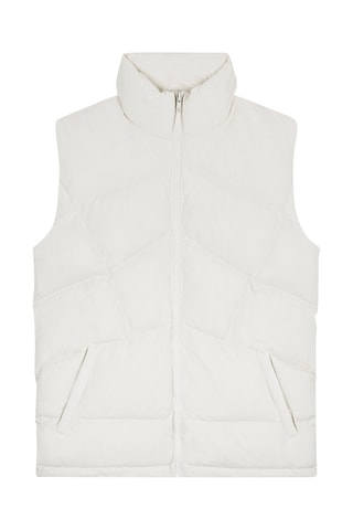 Doudoune sans manches Pufferless - Blanc