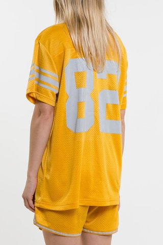 T-shirt Touchdown - Doré et gris