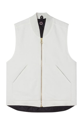 Veste sans manches Sleeveless Terry - Blanc