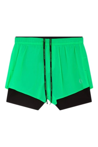 Short de running Timer - Vert