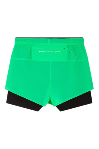 Short de running Timer - Vert