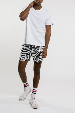 Short Aloha - Blanc et noir