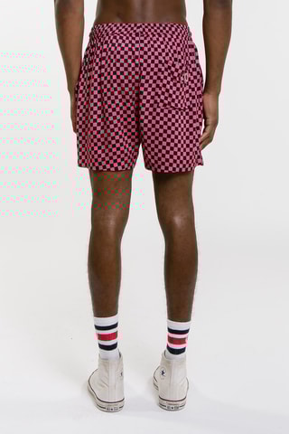 Short Aloha - Rose et noir
