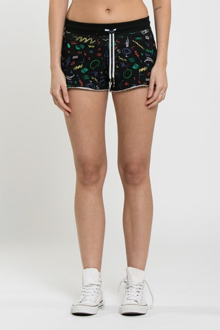 Shorty Print Noir