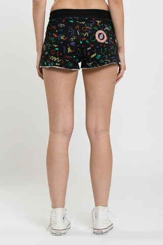 Shorty Print Noir