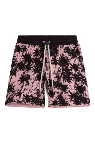 Short Tkid Cutoff Print Rose et noir