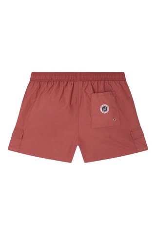 Short de bain Oasis Rouge brique