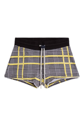 Short Cardif Kid Shorty Print Noir et gris