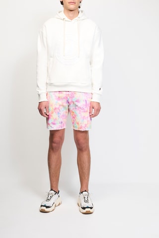 Short Terry Cutoff Print 2 - Rose