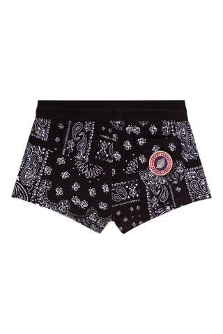 Short Kid Shorty Print Noir