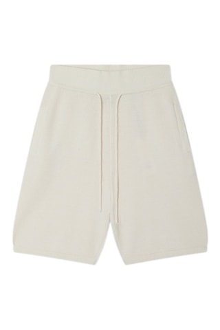 Bermuda en laine Moss - Ecru