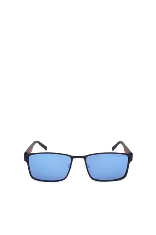 Zonnebril Heren - Zwart Spiegelende Glazen - Categorie 3 - Tommy Hilfiger