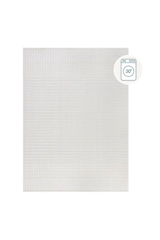 Vloerkleed Fletcher Stripe Wash - Crèmekleurig