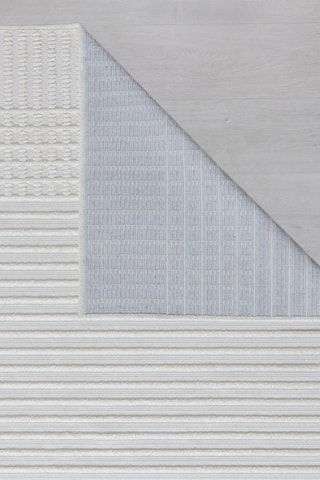 Vloerkleed Fletcher Stripe Wash - Crèmekleurig