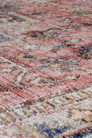 Vloerkleed Darhia Traditional - Rood en Beige