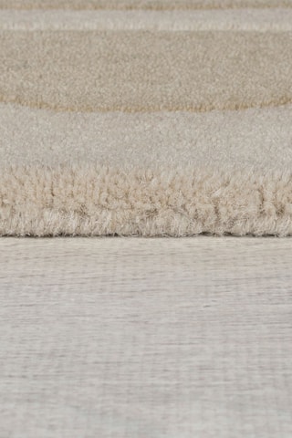 Wollen Vloerkleed Lois Scallop Beige