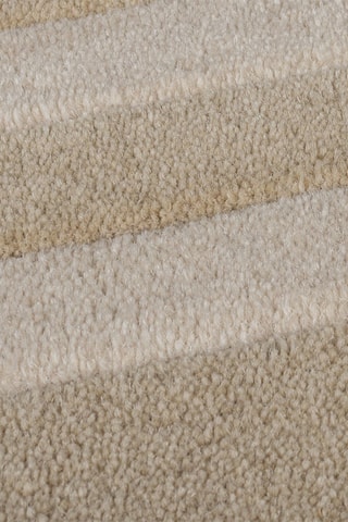 Wollen Vloerkleed Lois Scallop Beige