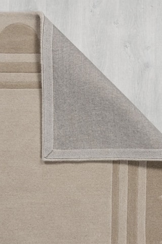 Wollen Vloerkleed Lois Scallop Beige