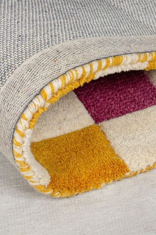 Wollen Vloerkleed Kai - Roze