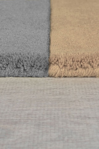 Wollen Vloerkleed Lozenge - Grijs