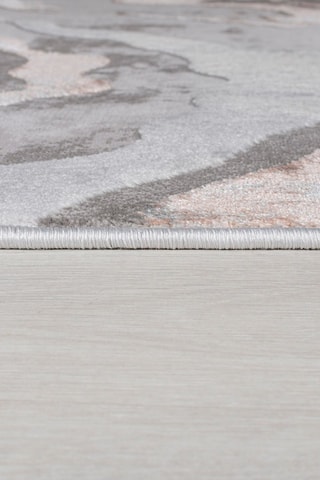 Vloerkleed Marbled Grijs en Roze